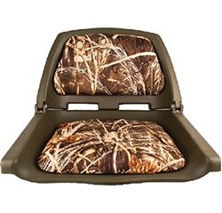 Picture of Attwood Marine 98391GNMX Swivl-Eze Padded Folding Boat Seat Camo