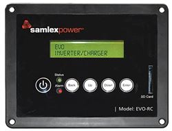 Picture of Samlex EVO-RC Remote Control Panel for EVO Series Inverter Chargers with LCD Display and Data Logging