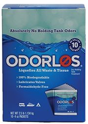 Picture of Valterra V77011 Odorlos Dry RV Holding Tank Treatment 4oz Packets 10 Pack