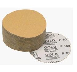 Picture of Mirka 23-314-150 Gold 5" PSA Linkroll Sanding Disc 150 Grit