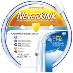 Picture of Teknor Apex 860275 Neverkink Drinking Water Safe Hose 5/8" x 75'