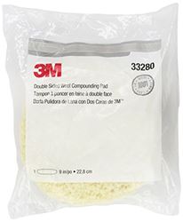 Picture of 3M 33280 Double Sided Wool Buffing Pad for Compound Polishing