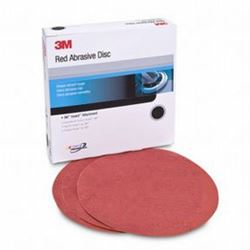 Picture of 3M 01678 Hookit Red 8" 40 Grit D Weight Abrasive Disc