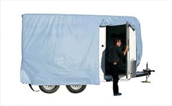 Picture of Adco Products 46001 SFS Aqua-Shed Bumper Pull Horse Trailer Cover 8-10 Feet