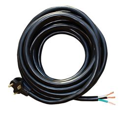 Picture of Voltec Industries 16-00562 30 Amp RV Power Supply Cord 25ft Right Angle STW 10/3 Gauge