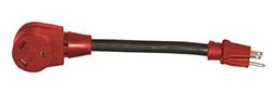 Picture of Valterra A101530 RV Power Adapter Cord 15A Male to 30A Female 12 Inch