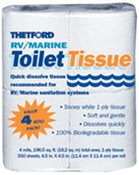 Picture of Thetford 20804 Marine Soft Rapid Dissolve RV Toilet Paper 4-Pack