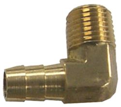 Picture of Sierra 18-8067 90 Degree Brass Fuel Elbow Fitting 1/4" Male to 3/8" Hose Barb