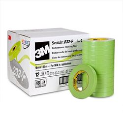 Picture of 3M 26334 Scotch 233+ Automotive Masking Tape 3/4 Inch x 55m