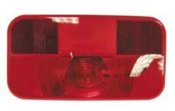 Picture of Peterson Fluid V25921 Rectangular Stop Tail Turn Light Red