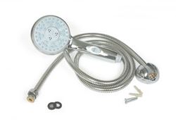 Picture of Camco 43713 Handheld RV Shower Head Kit with On/Off Switch, Chrome