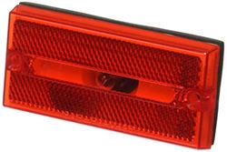 Picture of Peterson Fluid V132R Clearance Light Red Rectangular Surface Mount