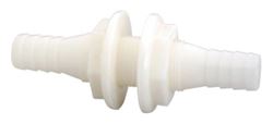 Picture of Attwood Marine 3878-3 Polypropylene Double Ended Thru-Hull Connection for 3/4" Hose