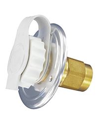 Picture of Valterra A01-0172LF 2-3/4" Flush Mount RV Water Inlet Lead-Free Aluminum