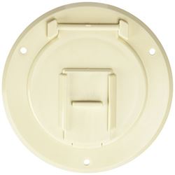 Picture of RV Designer B122 RV Designer (b122) Colonial White Round Basic Hatch