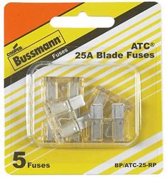 Picture of Bussmann BP/ATC40RP 40 Amp ATC Blade Fuse 5 Pack