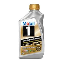 Picture of Mobil 120926 Extended Performance 0W-20 Full Synthetic Motor Oil 1 Quart