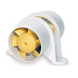 Picture of Shurflo 277-3110 SHURFLO YELLOWTAIL 3" MARINE BLOWER 12VDC 120CFM WATERPROOF