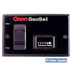 Picture of Cummins 300-5332 Deluxe Remote Control Panel with Hourmeter for Onan Generators