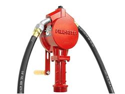Picture of Fill-Rite FR112 Rotary Hand Pump 10 GPM with 8' Hose and Telescoping Suction Pipe