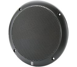 Picture of Poly-Planar MA4056B 6-Inch Marine Speakers 80W Waterproof Round Coaxial Black
