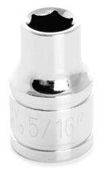 Picture of Performance Tool W38010 Wilmar Corp. /  3/8'' Dr 6pt Std. Socket 5/16"