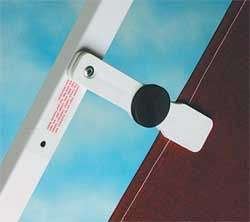 Picture of Powerwinch (carefree Of Colo) 902801W Canopy Clamps White 1pr/pk