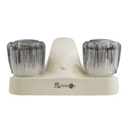 Picture of Dura Faucet DFPL700SBQ Two Handle Lavatory Faucet Bisque Non-Metallic