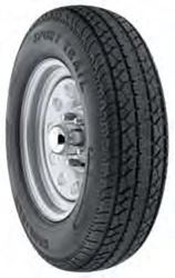 Picture of Americana Tire & Wheel 3S450 ST205/75D14 Trailer Tire & Wheel Assembly 5-Lug Galvanized