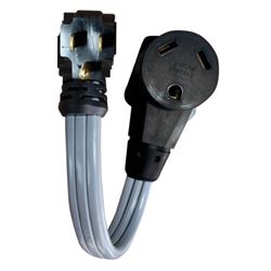 Picture of Voltec Industries 16-00568 Voltec 16-00568 15M - 30F Flat Wire Adapter - 12"