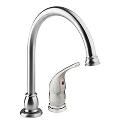 Picture of Dura Faucet DFNMK301SN RV Kitchen Faucet with Side Sprayer Brushed Satin Nickel