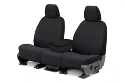 Picture of Covercraft SS2468PCCH Polycotton Seatsaver Custom Front Row Seat Covers-Charcoal