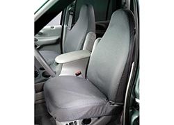 Picture of Covercraft SS7432WFGY Waterproof Polyester Seatsaver Custom Second Row Seat Covers Grey