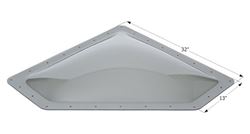 Picture of Icon Pistons 12112 Skylight NSL2810S Smoke Tinted RV Roof Vent