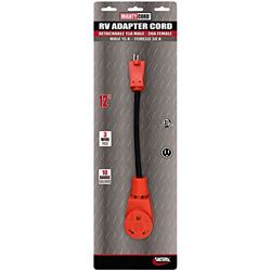Picture of Valterra A101530HVP RV Power Adapter Cord 15 Amp Male to 30 Amp Female 12 Inch