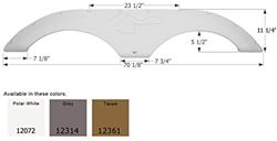 Picture of Icon Pistons 12072 Fender Skirt for Forest River RVs