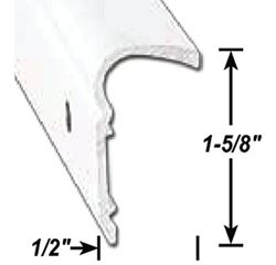Picture of AP 0215110116 Non-Insert Roof Trim Polar White 16 ft RV Aluminum