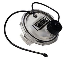 Picture of Valterra T10201CLRVP 3 Inch Clear Waste Valve Cap for RV Sewer Systems