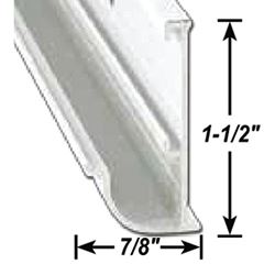 Picture of AP 0215620216 RV Insert Gutter Rail Aluminum Black 16 Foot