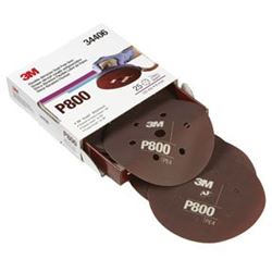 Picture of 3M 34406 Hookit Flexible Abrasive Disc 6" P800 Grit Dust Free