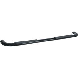 Picture of TrailFX A0038B 3 Inch Round Black Powder Coated Side Step Nerf Bar
