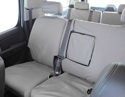 Picture of Covercraft SS8452PCGY Polycotton SeatSaver Custom Second Row Seat Covers Grey