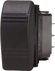 Picture of Blue Sea Systems 8292 Blue Sea 8292 Water Resistant Contura® III Switch, Black, 0ff-(On)
