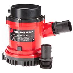 Picture of Johnson Pumps 16004-00 Heavy Duty Bilge Pump 1600 GPH 12V