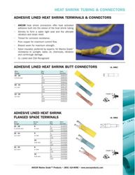 Picture of Ancor 315399 ANCOR 12-10 #10 HEAT SHRINK SPADE TERMINALS 100PK