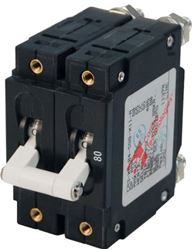 Picture of Blue Sea Systems 7256 Blue Sea 7256 Circuit Breaker Ca2 80a Wht