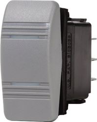 Picture of Blue Sea Systems 8220 Blue Sea 8220 Water Resistant Contura® III Switch, Gray, On-Off-On