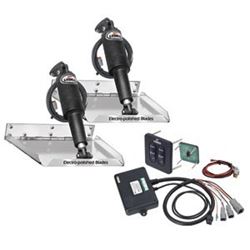 Picture of Lenco RT12X9 12x9 Inch Performance Trim Tab Kit with Tactile Switch