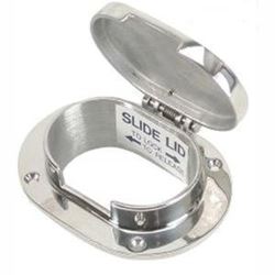 Picture of Whitecap Industries 6008HC Whitecap Chain And Rope Deck Pipe 3-7/8" X 2-1/2" Opening
