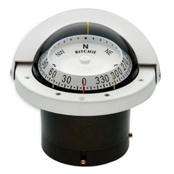 Picture of Ritchie Navigation FNW-203 Navigator Flush Mount Compass White 4.5" Dial